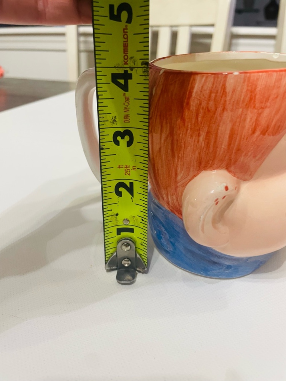 Vintage Rare Howdy Doody Ceramic Face Mug - Picture 7 of 7